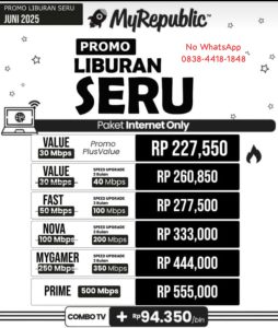 Harga WIFI MyRepublic